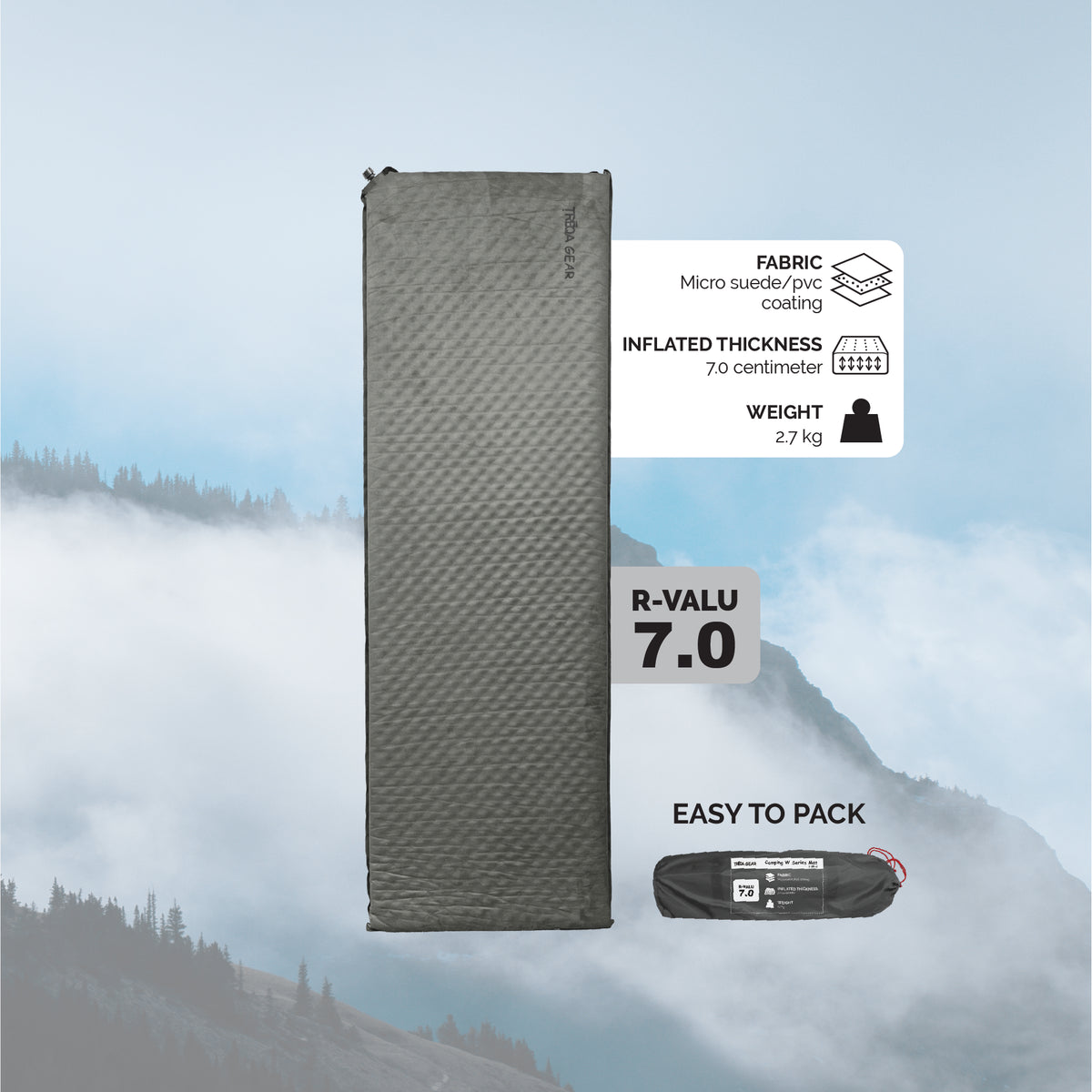 Camping W Series Mat 7.0R-V | TREQA
