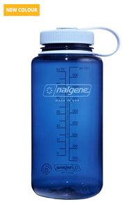 32oz Wide Mouth Sustain Water Bottle | Indigo | Nalgene