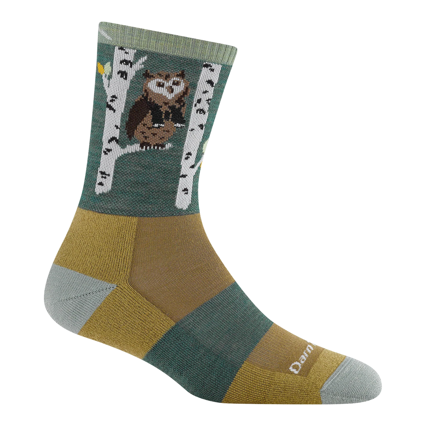 Women's Micro Crew Critter Club Canyon | Lightweight with Cushion | 5001 | Darn Tough