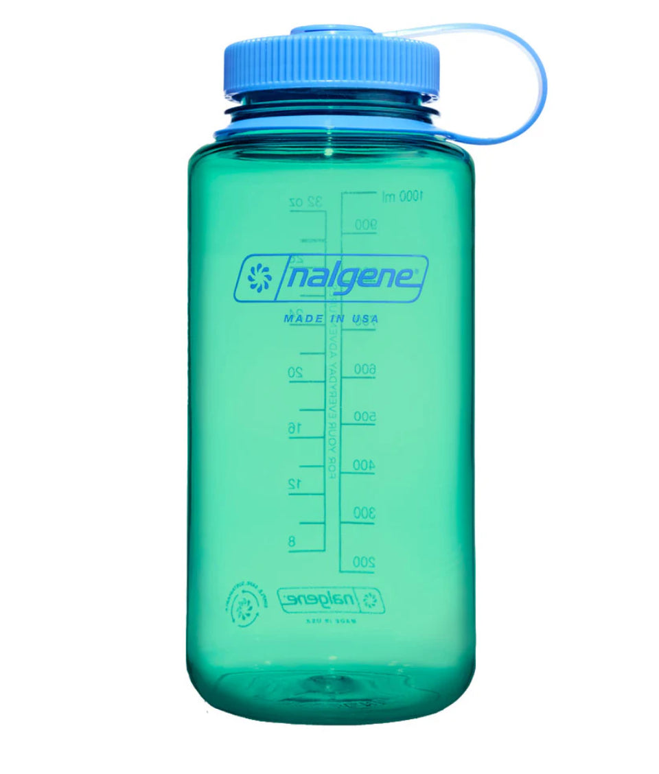 32oz Wide Mouth Sustain Water Bottle | Pastel Green | Nalgene