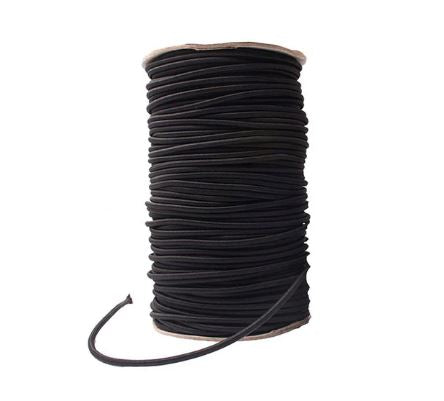 1/8" (3.2mm) Stretch Cord | Black | Red Pine