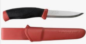 Companion Stainless Steel Knife | Dala Red | Morakniv