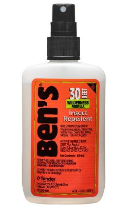 30 Deet Wilderness Formula Insect Repellent Spray | 100 ml | Ben's