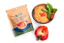 Dried Roasted Red Pepper Hummus | MHO Adventures