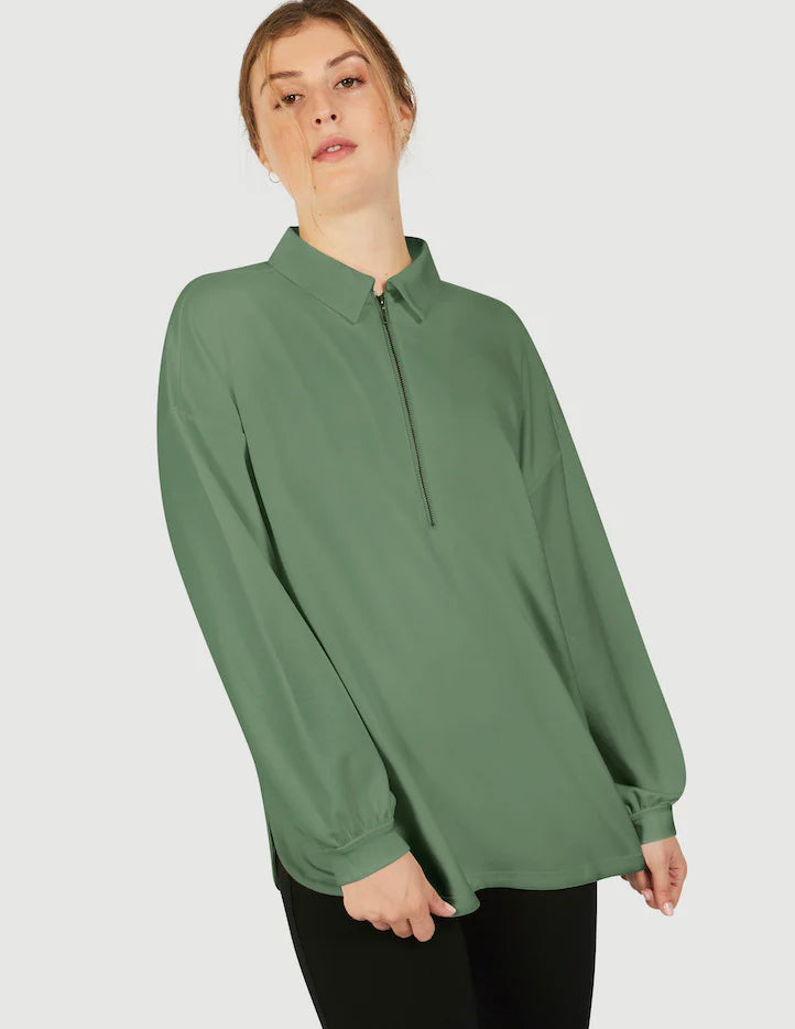 SALE! Women's Madeira Long Top | Fig