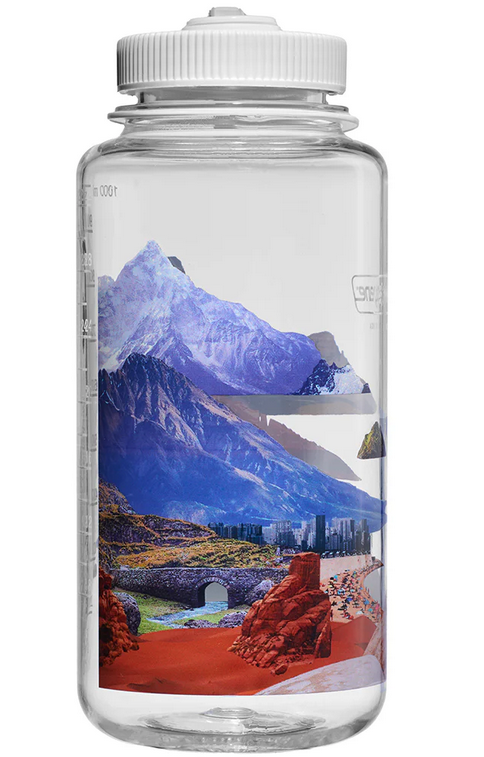 32oz Wide Mouth Sustain Water Bottle | Mixed Lanscapes | Nalgene