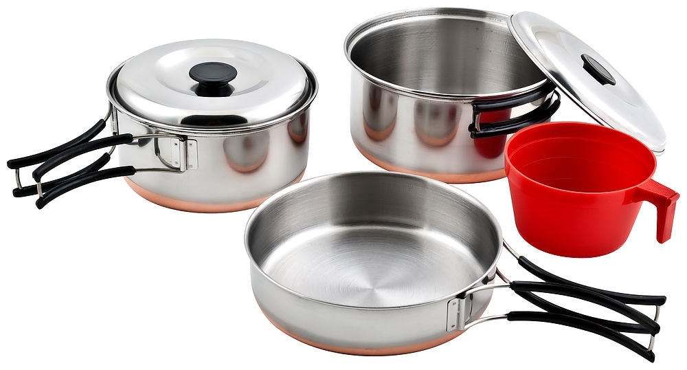 Ridgeline Stainless Steel Sigle Cookset | Chinook