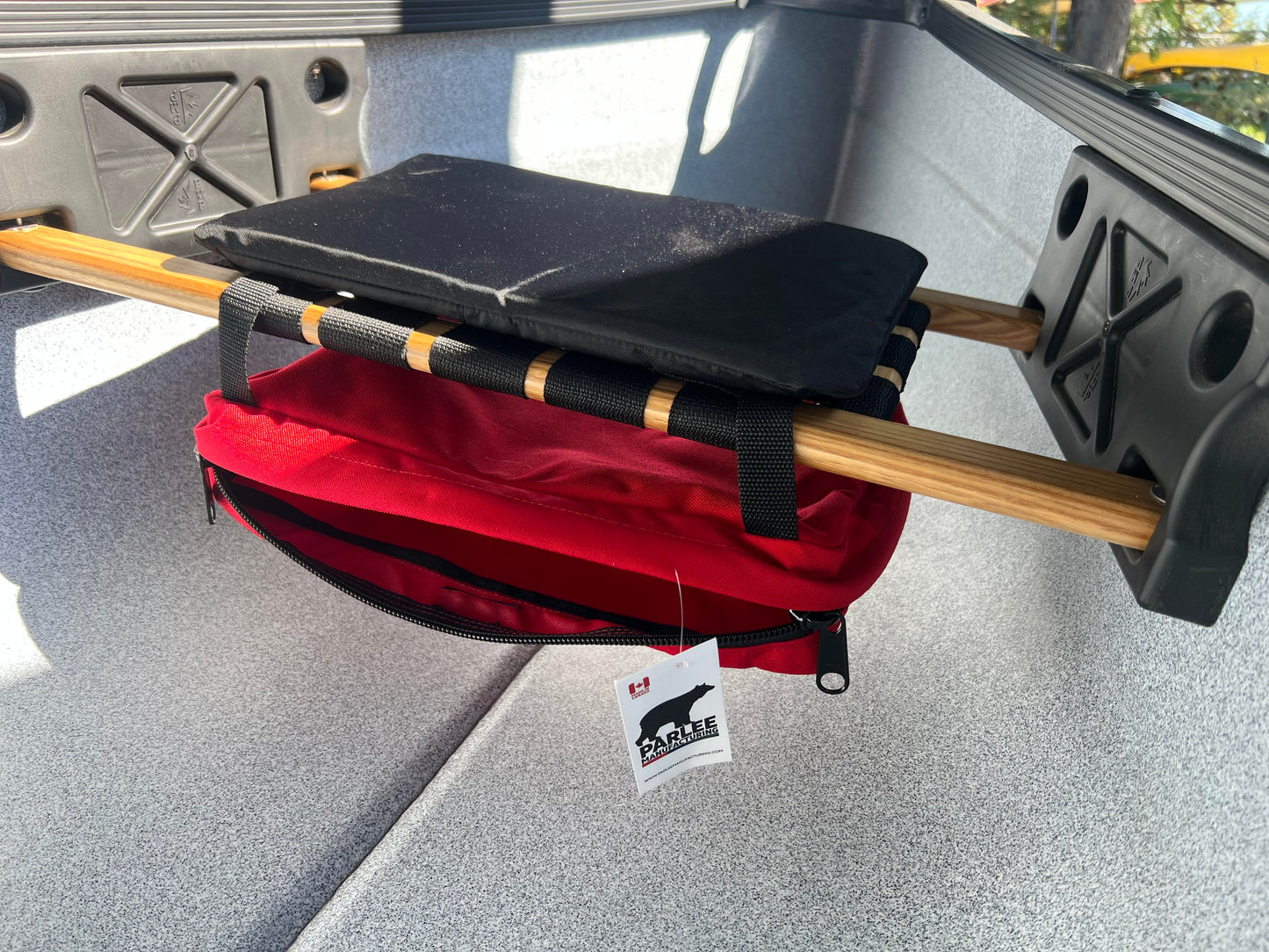 Canoe Seat Bag with Cushion by Parlee Manufacturing Company Ltd.
