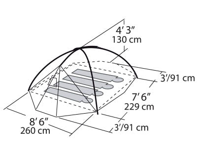 El Capitan 4+ Outfitter | 4 Person Tent | Eureka