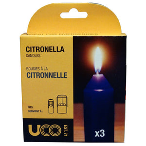 Citronella Candles (3 Pk) | UCO