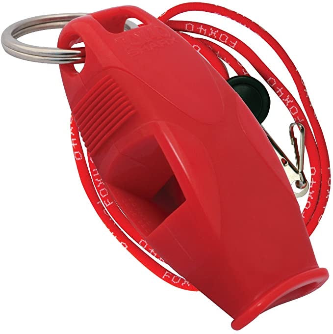 Sharx Pealess Whistle + Lanyard | Fox 40