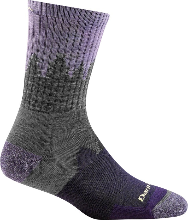 SALE! Women’s Treeline Micro Crew Midweight Hiking Sock | 1971 | Darn Tough Lavendar