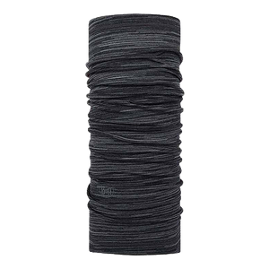 Lightweight Merino Wool | Graphite Multi Stripes | Buff