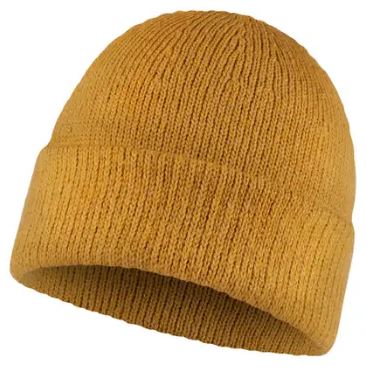 Knitted Hat | Jarn Ocher | Buff