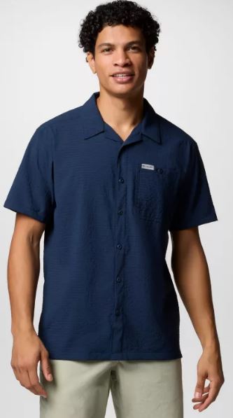SALE! Men's Utilize Short Sleeve Camp Shirt | Columbia