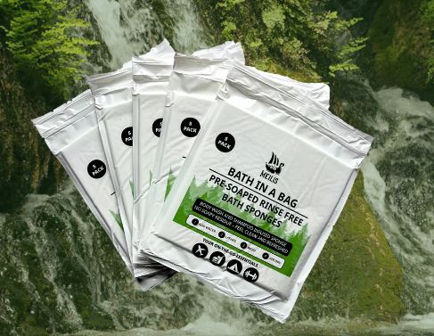 Bath In A Bag | 5 Pack | Meilis
