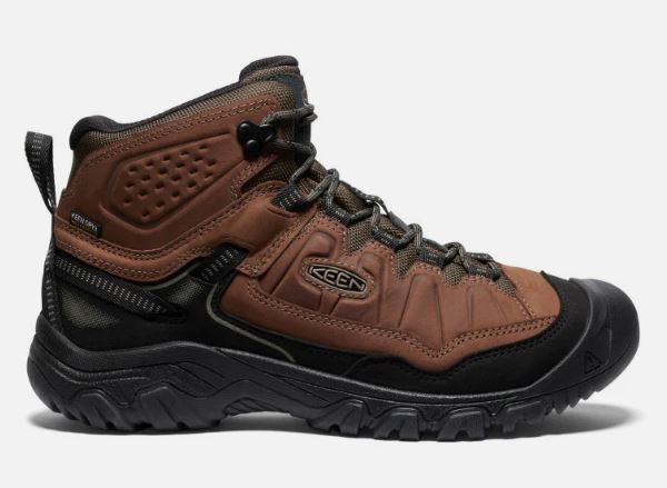 Men's Targhee IV Mid Wide Waterproof Hiking Boot | Keen