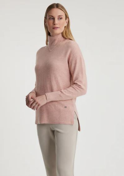 Women's Anaya Mock Neck Sweater | FIG