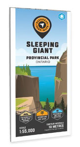 Sleeping Giant Provincial Park Adventure Map | Backroad Maps