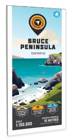 Bruce Peninsula Ontario Adventure Map | Backroad Maps