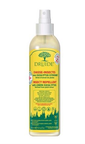 Lemon Eucalyptus Insect Repellent | Druide Laboratoires