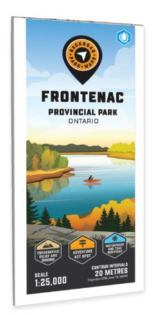 Frontenac Provincial Park Map | Backroad Maps