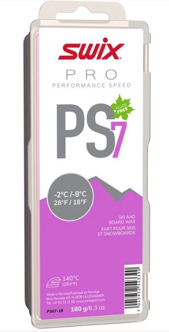 PS7 Violet Ski and Board Wax | Swix