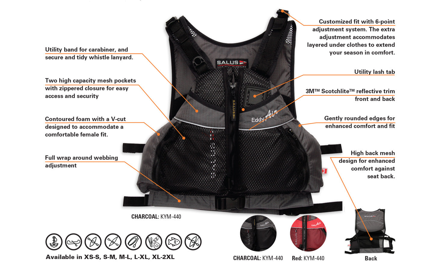 Eddy-Air Paddling Vest | Salus