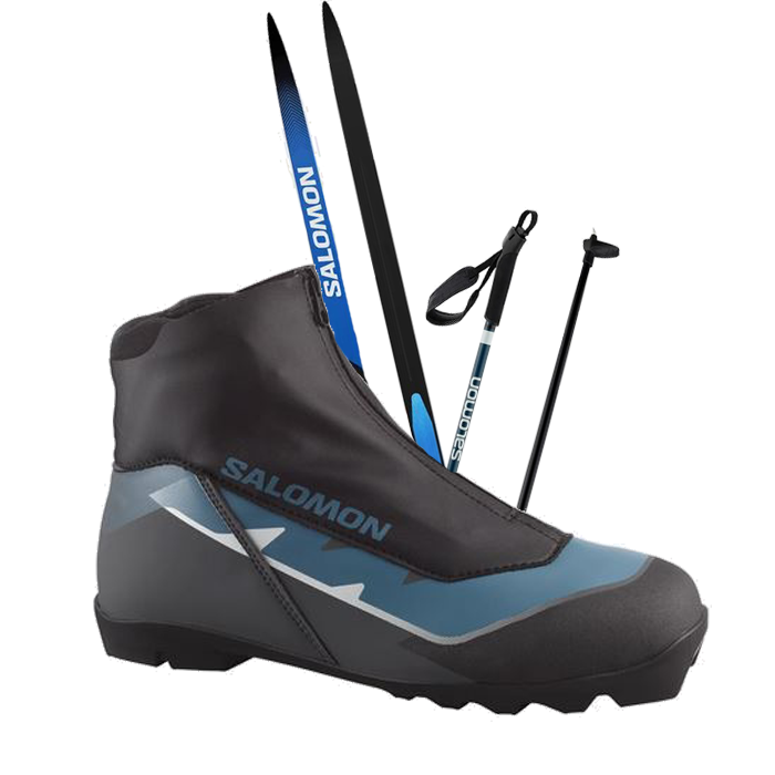 Men's Laderach Ski Package Adult Ski Bundle Adventure Outfitters