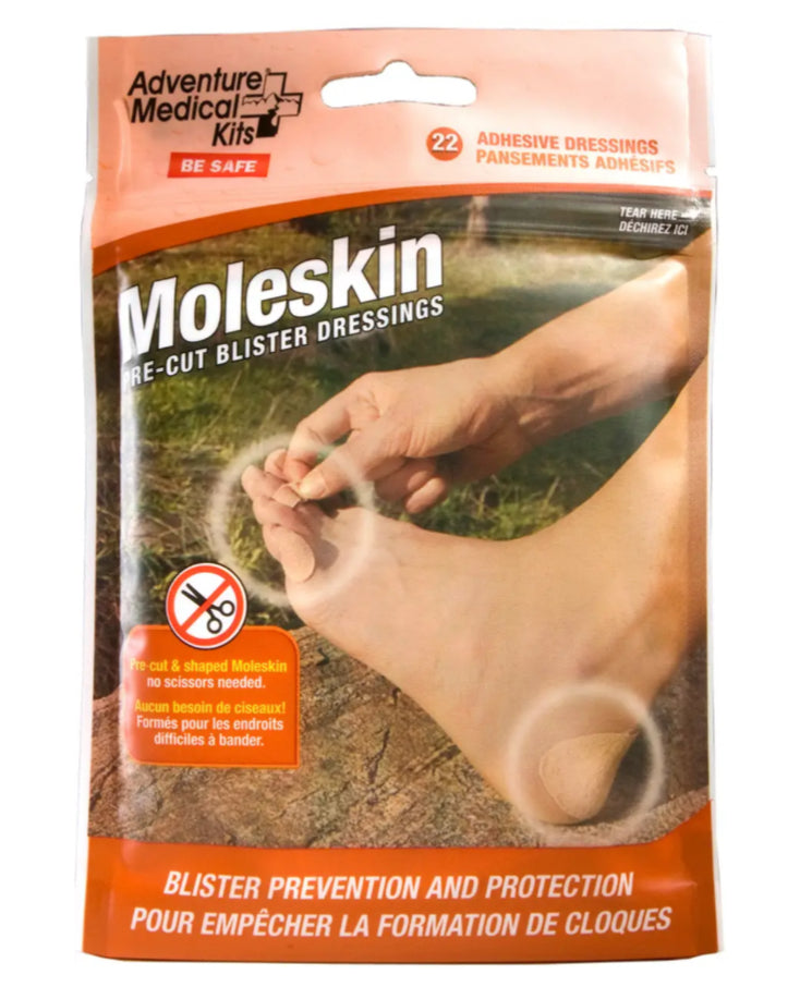 Moleskin Pre-cut Blister Dressings | Adventure Medical Kits