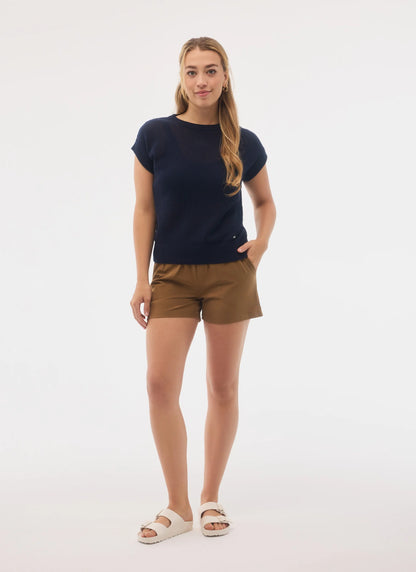 Women's Mila Short Sleeve Top | Fig