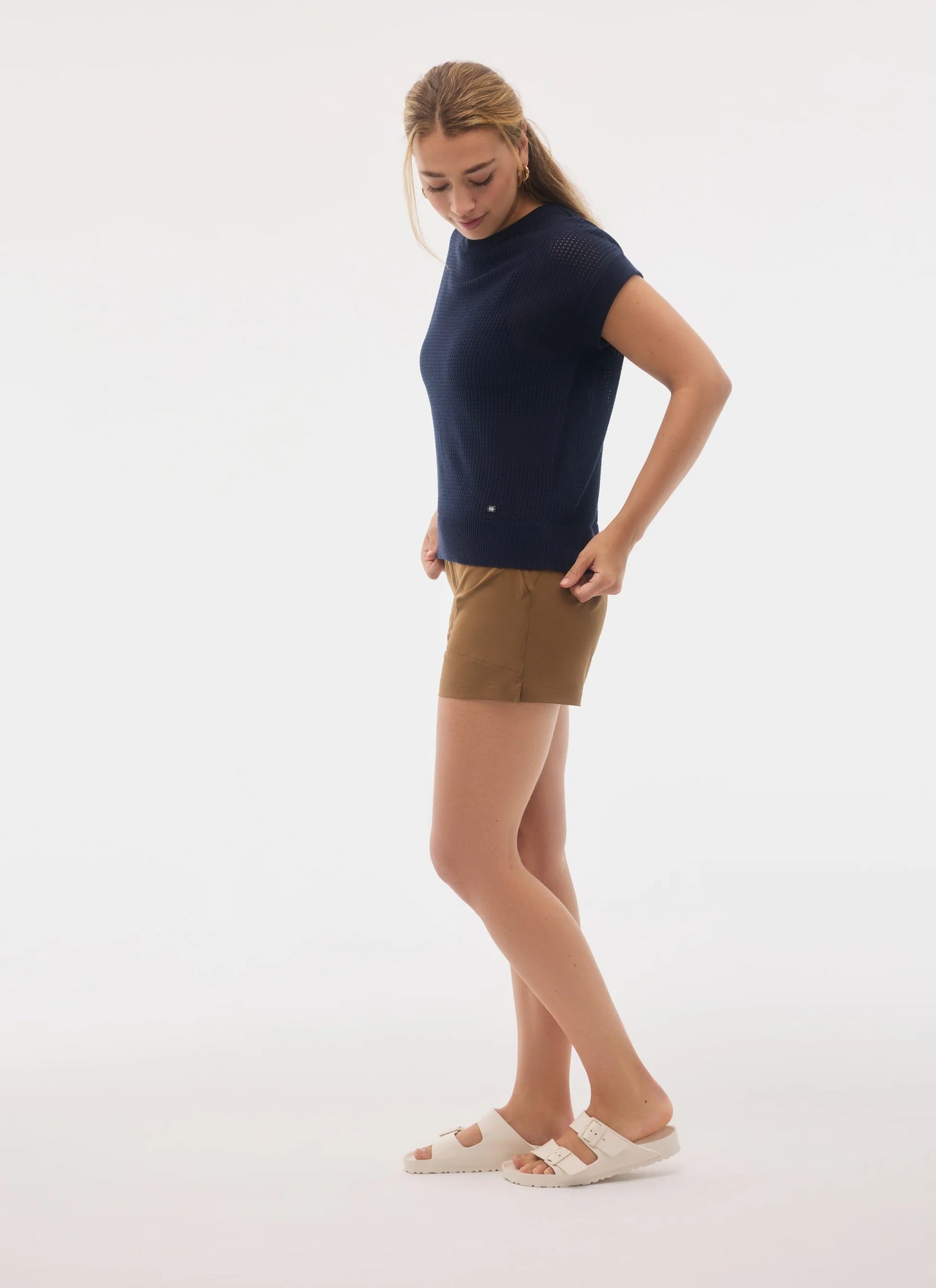 Women's Mila Short Sleeve Top | Fig
