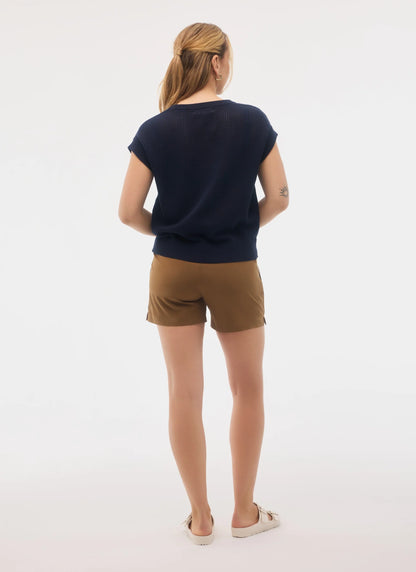 Women's Mila Short Sleeve Top | Fig