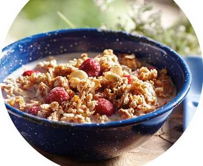 Raspberry and Vanilla Granola | Happy Yak Express