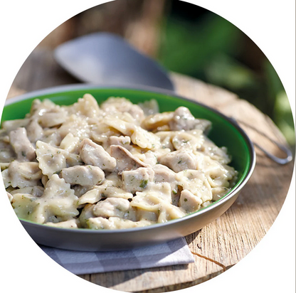 Braised Pork with White Wine Mushroom Sauce | Happy Yak