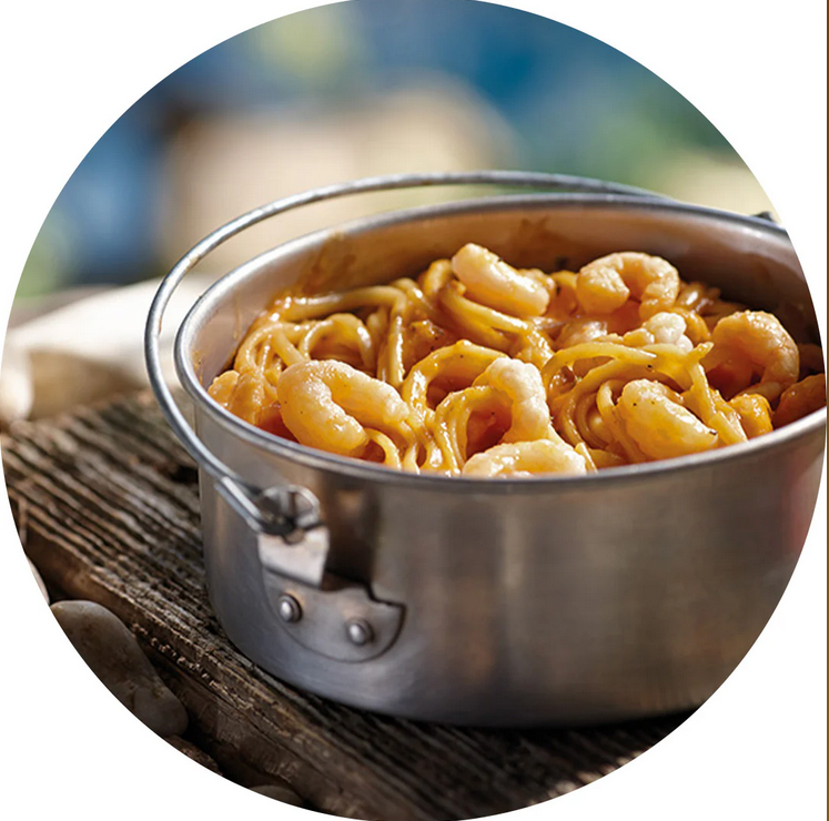 Linguine Rosa With Shrimp | Happy Yak