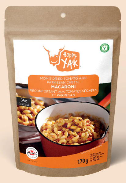 Mom's Dried Tomato and Parmesdan Cheese Macaroni | Happy Yak