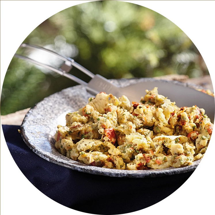 Spanish Scrambled Eggs | Happy yak