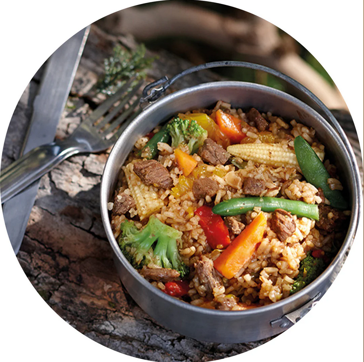 Mandarin Beef and Rice | Happy Yak