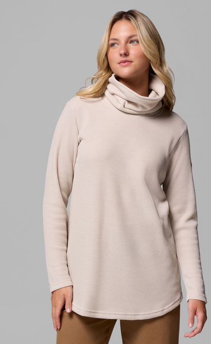Women's Holly Hideaway Waffle Cowl Neck Pullover | Columbia