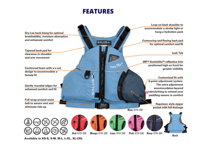 Eddy Flex RED | Paddling Vest | Salus