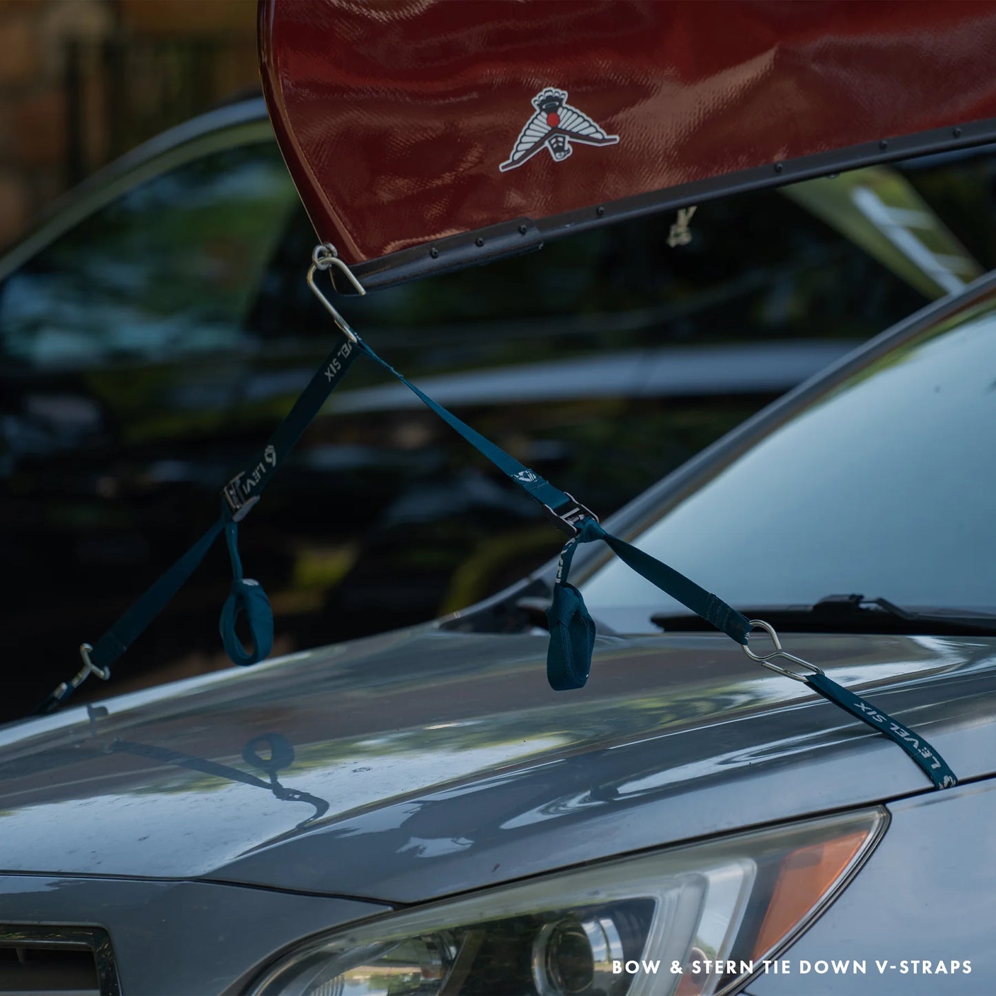 Bow & Stern Tie Down V-Straps | Level Six