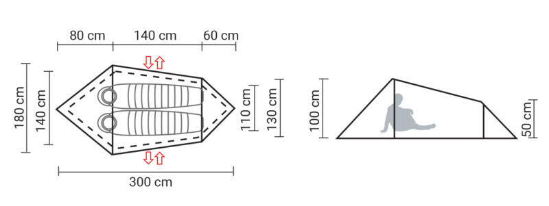 Wild Series 2P Tent | Treqa