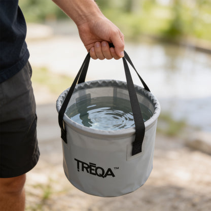 Foldable Water Bucket | 10 L | Treqa