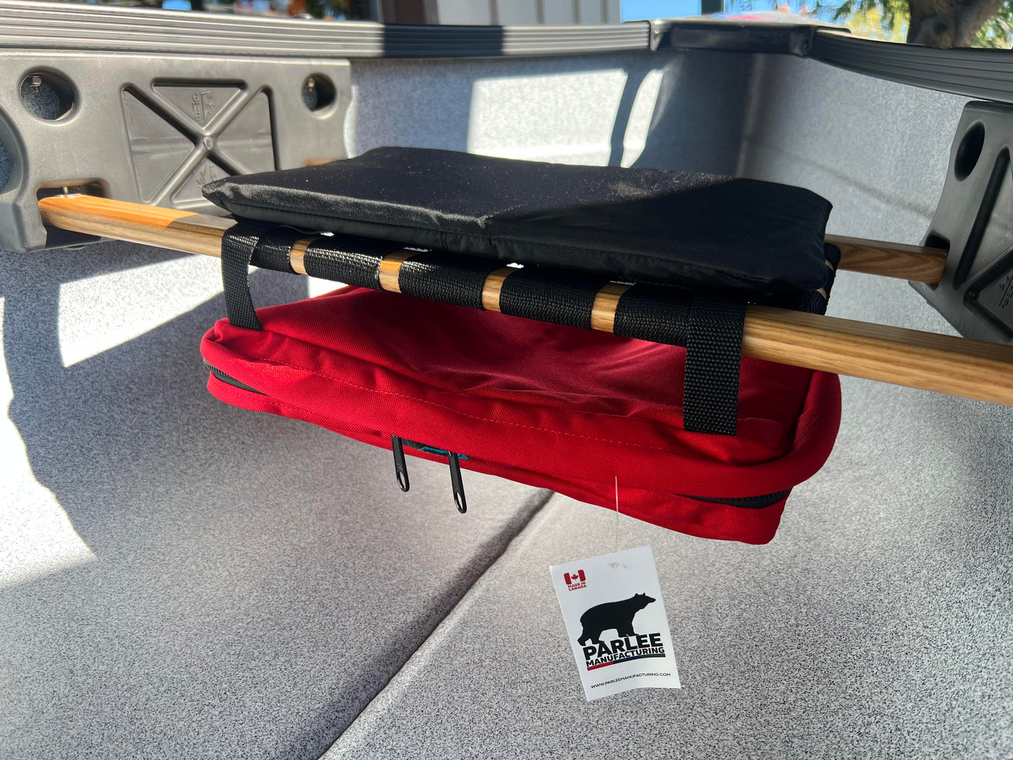 Canoe Seat Bag with Cushion by Parlee Manufacturing Company Ltd.