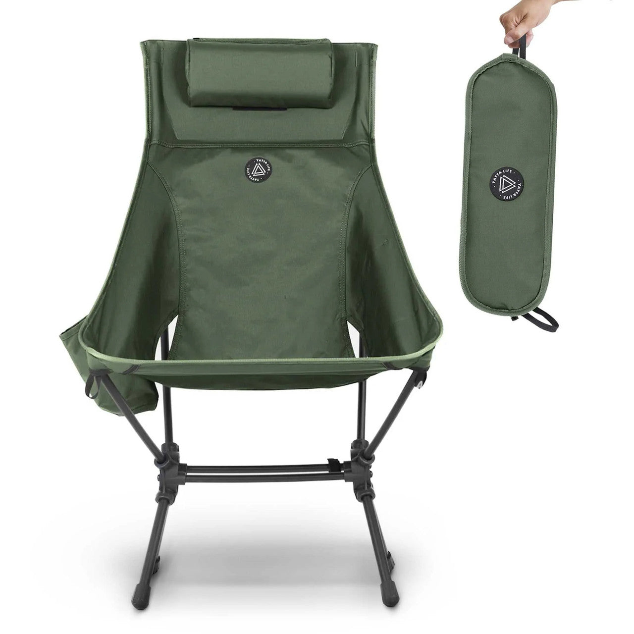 High Back Ultralight Folding Chair | Yatta Life