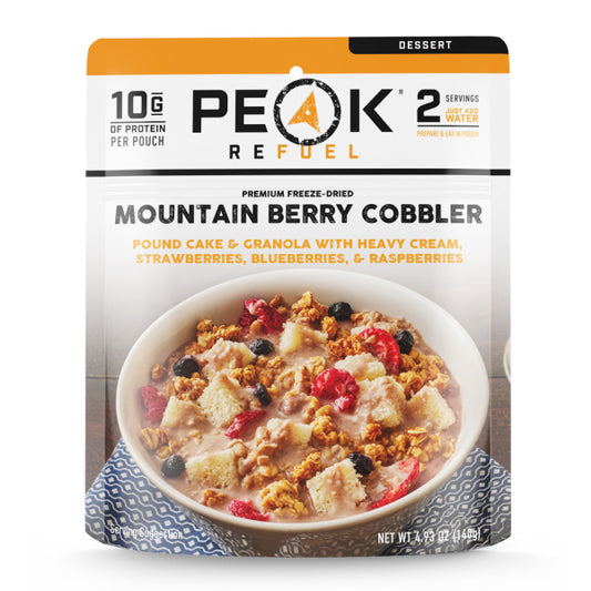 Mountain Berry Cobbler | Peak Refuel