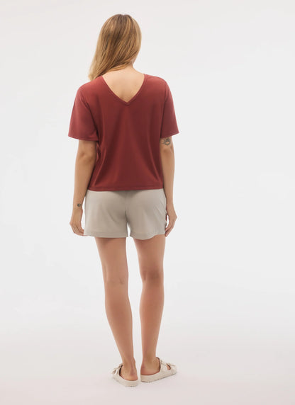 Women's Shenley Short Sleeve Top | Fig