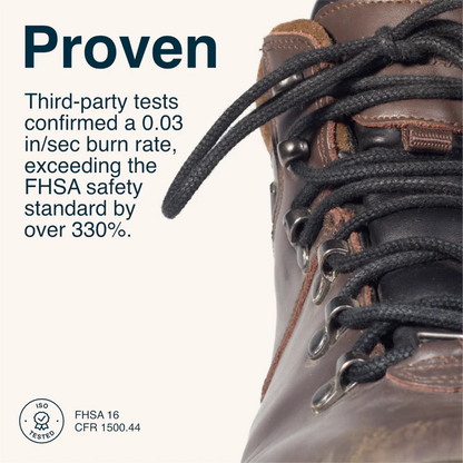 Welder's  Laces | Black| 84" | Adventure Andy