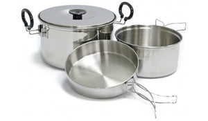Plateau Stainless Steel Camp Cookset | Chinook